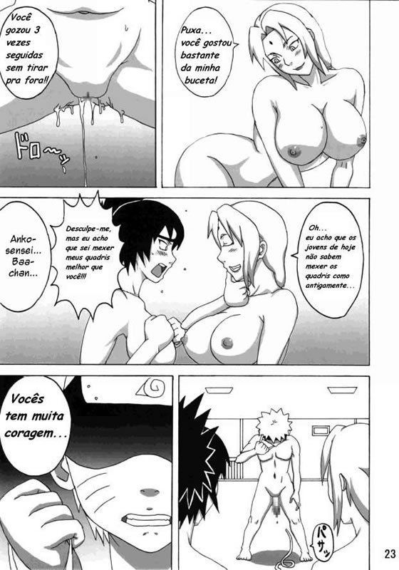Anko ensina sexo pra ninjas - Naruto Hentai - Foto 22