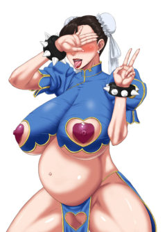 Chun Li grávida Street Fighter Hentai