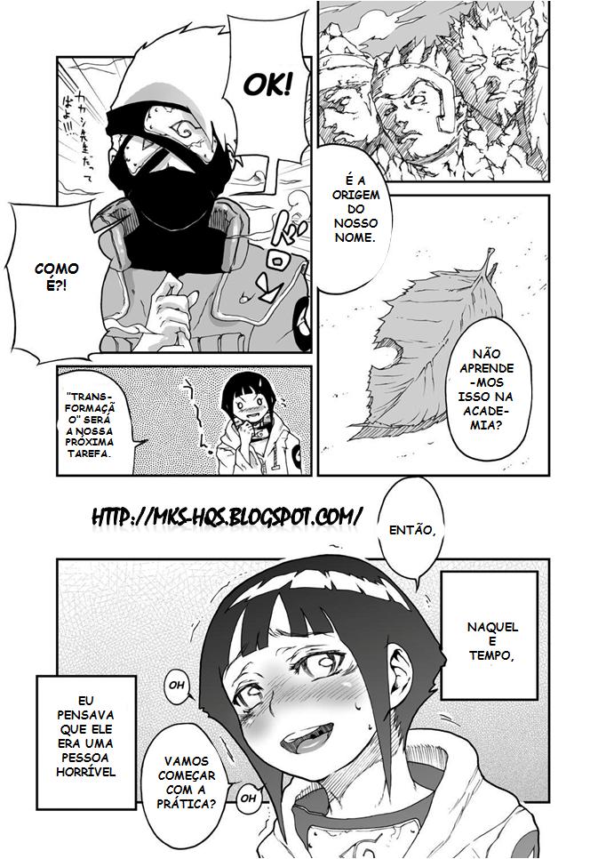 Naruto pornô - O encanto de Hinata
