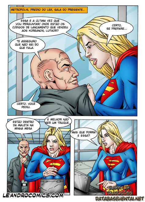 SuperGirl - A super moça se torna vadia de Lex