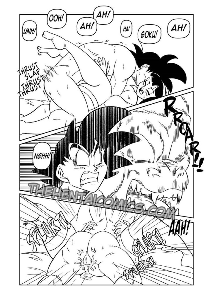 Goku x Chichi - A lua de mel - Foto 17