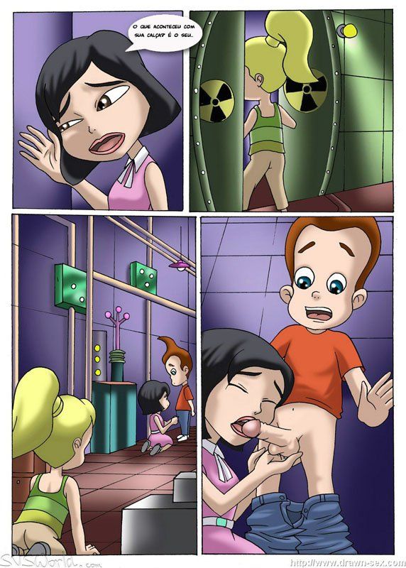 Jimmy Neutron Cartoon Pornô