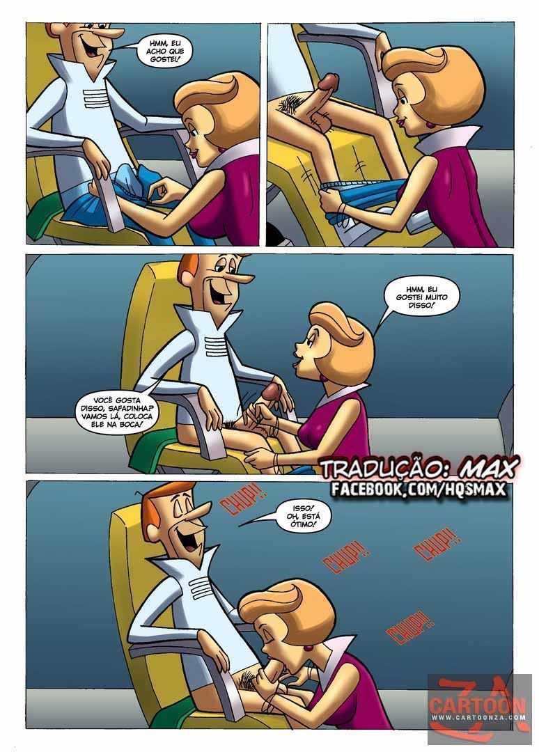 Os Jetsons Cartoon Pornô - O trabalho de puta da Judy