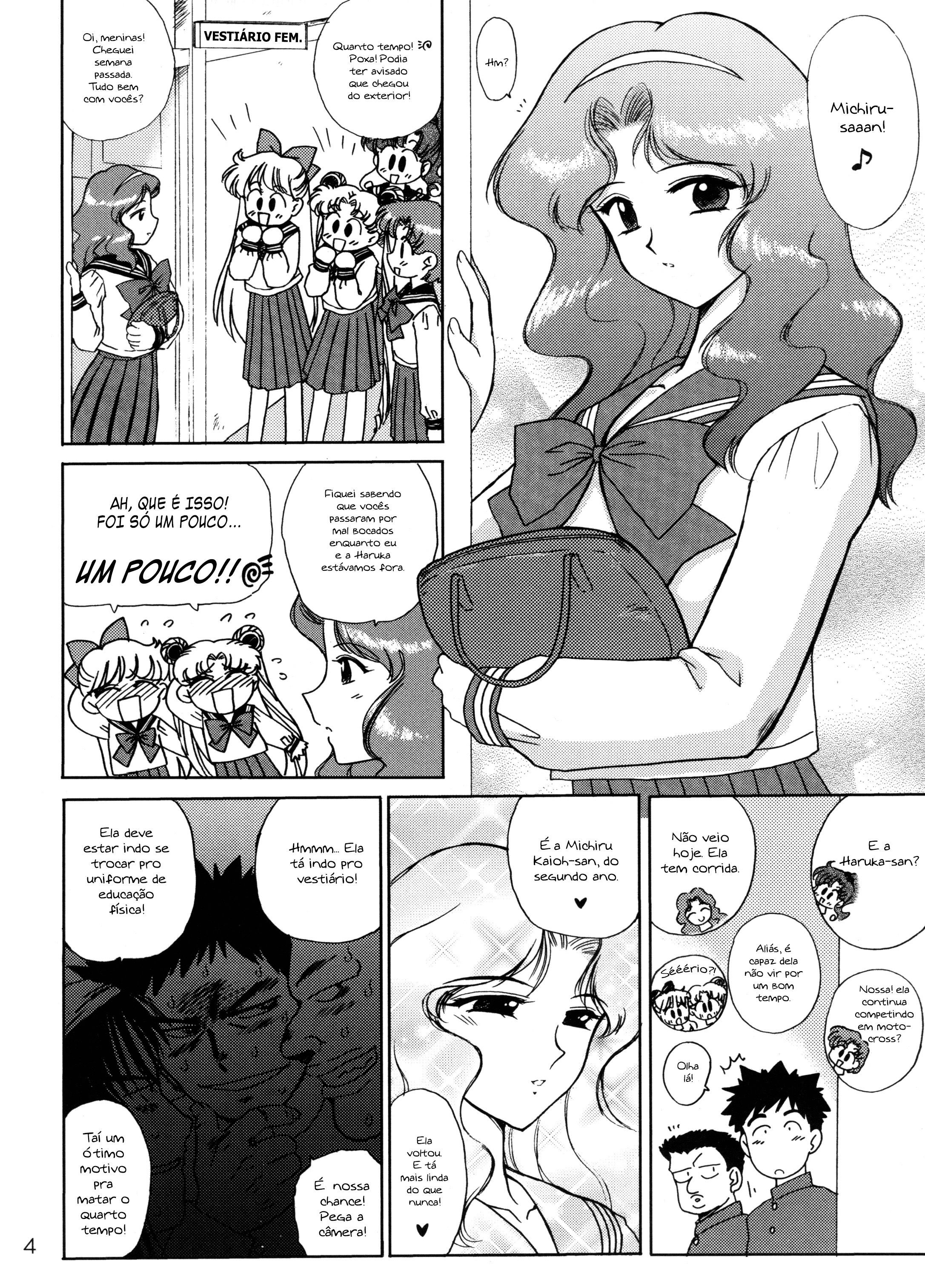 Sailor Moon na escola hentai