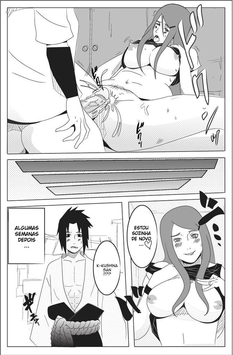 Kushina se entrega totalmente à Sasuke