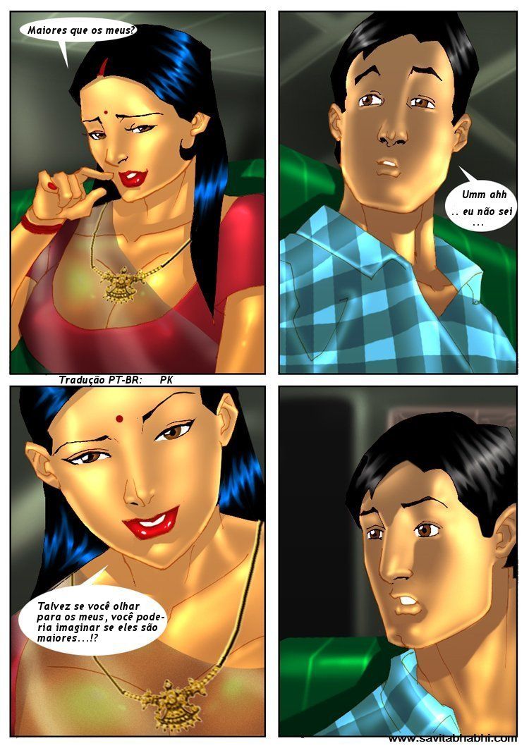 As aventuras sexuais de Savita Bhabhi 04 - Recebendo um primo