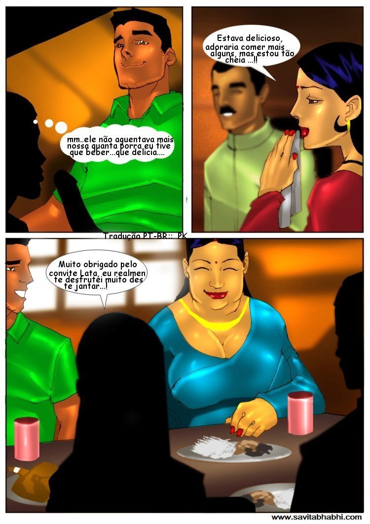 As aventuras sexuais de Savita Bhabhi 04 - Recebendo um primo