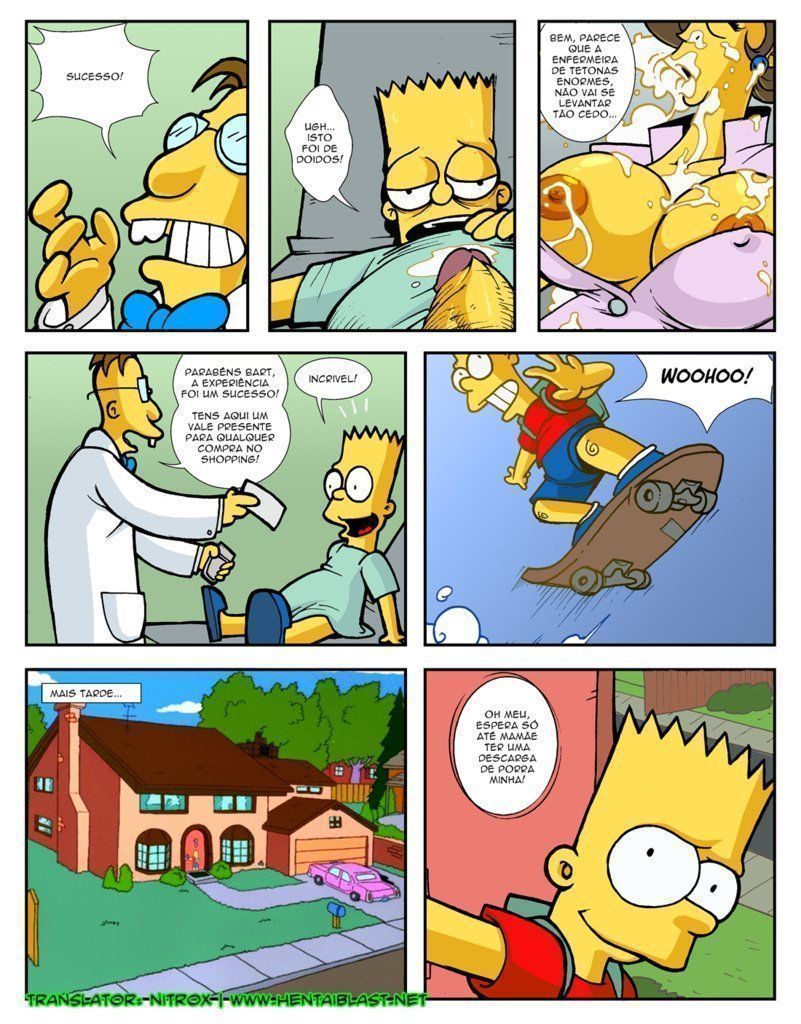 Bart Simpson cobiçando à mamãe - Foto 14