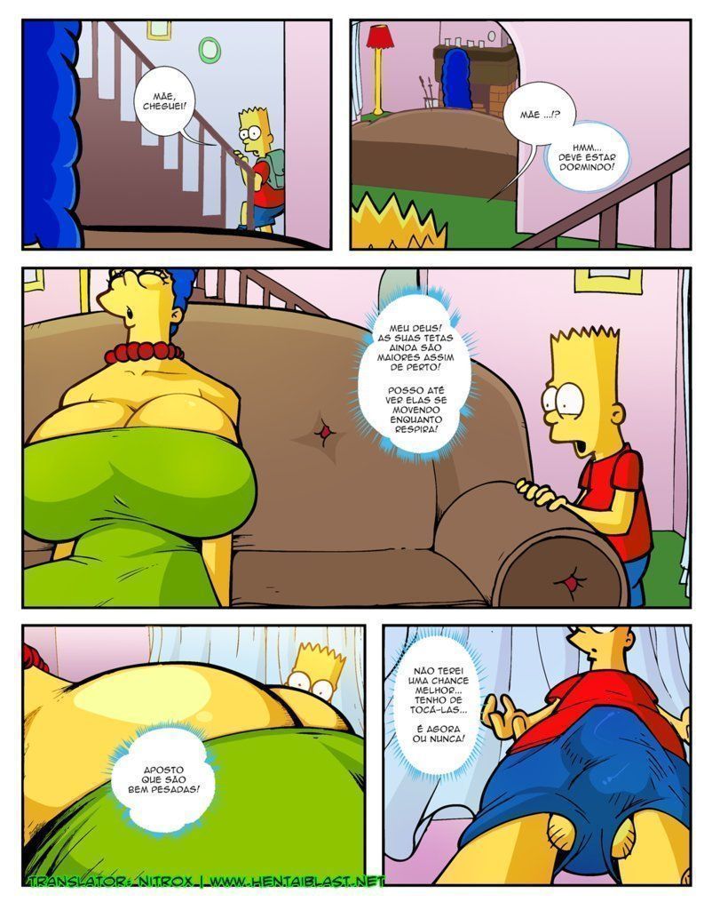 Bart Simpson cobiçando à mamãe - Foto 15