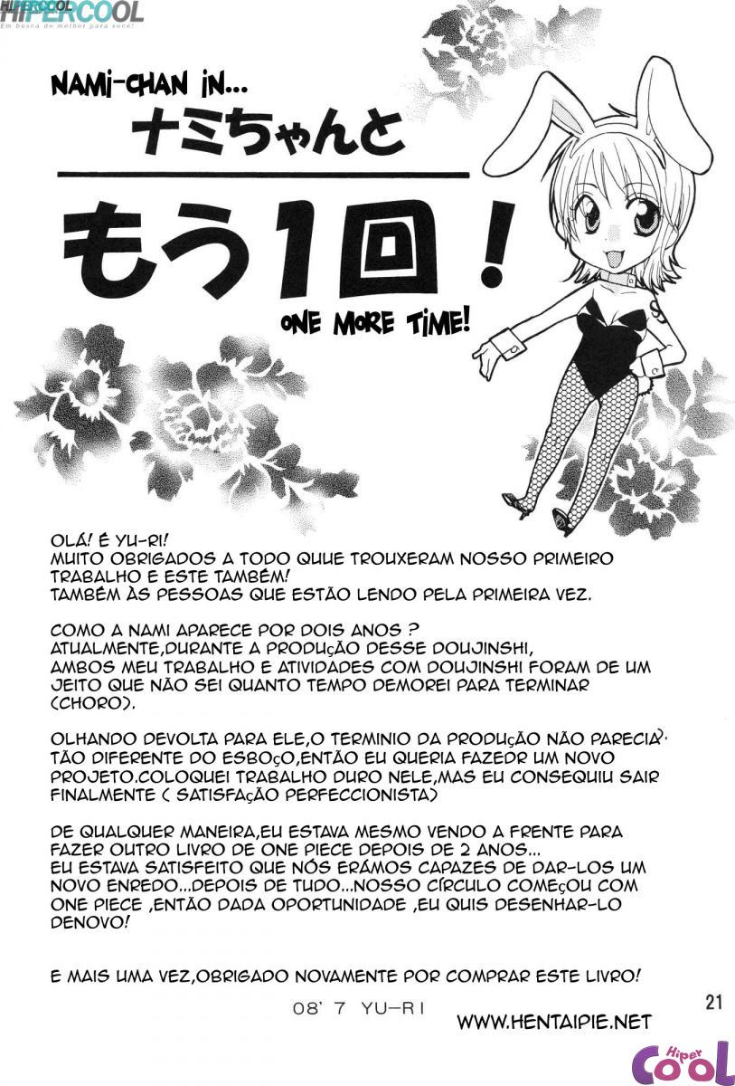 O suco pervertido de Nami One Piece Hentai Pornô - Foto 20