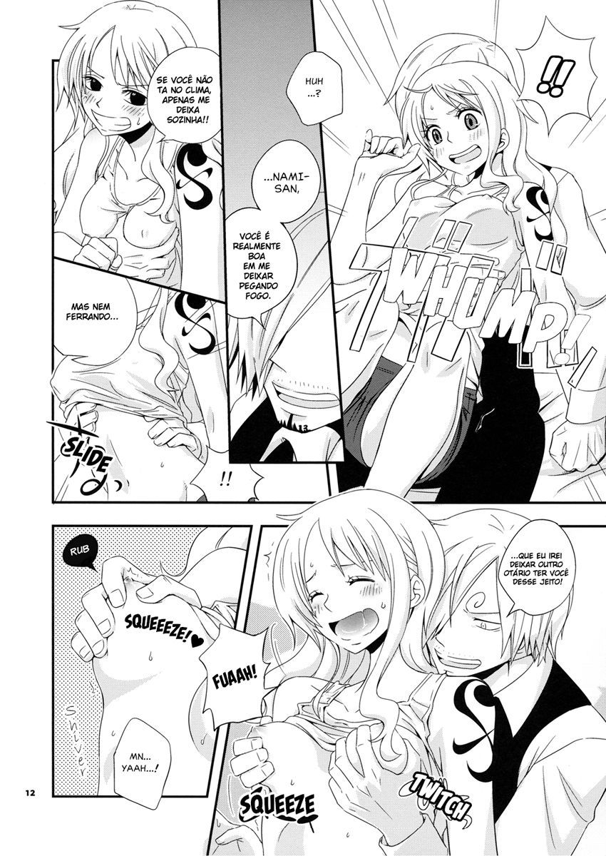 Sanji o amante de Nami One Piece Hentai Pornô