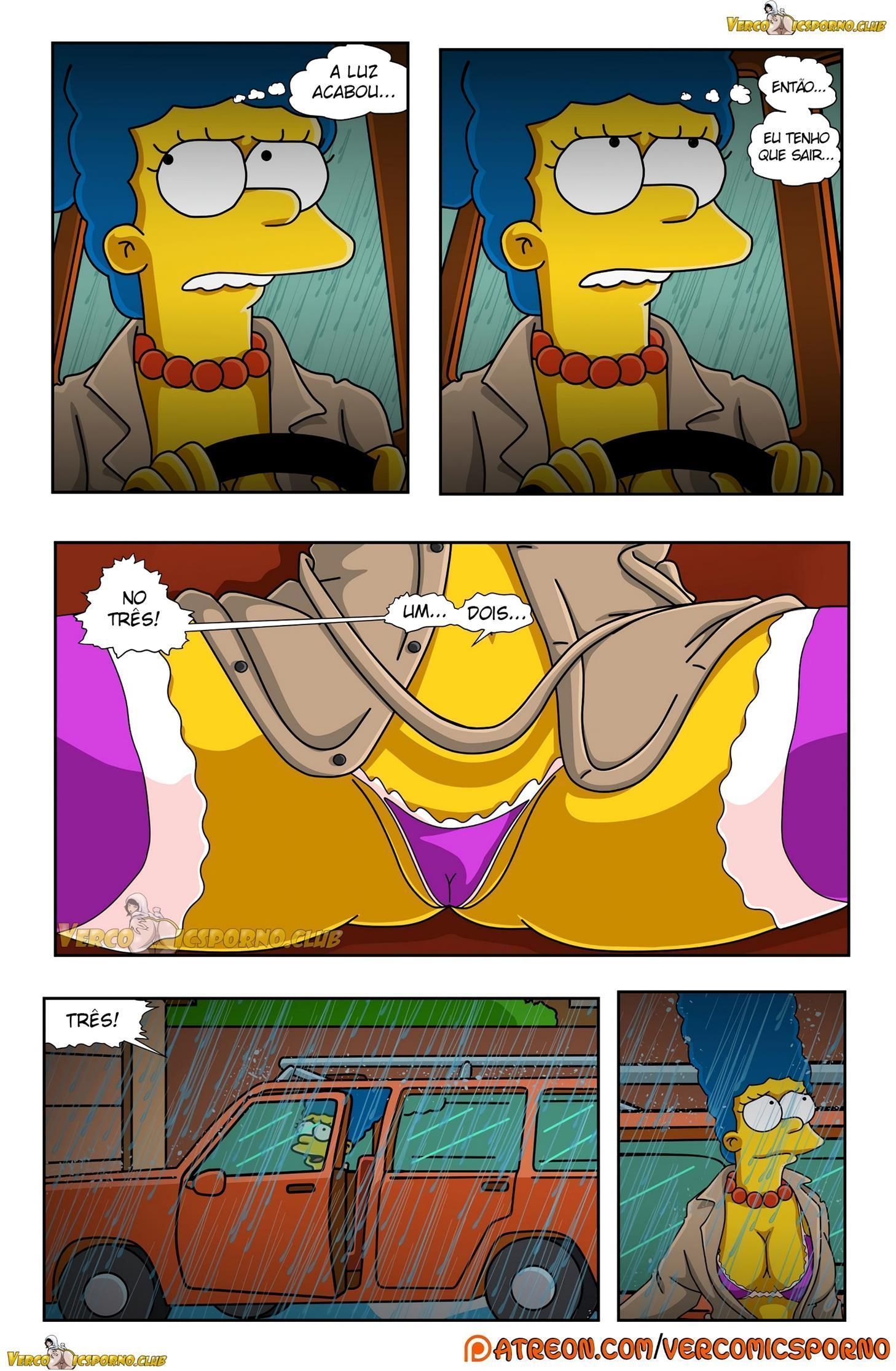 Simpsons pornô: O vovô e a nora - Foto 15