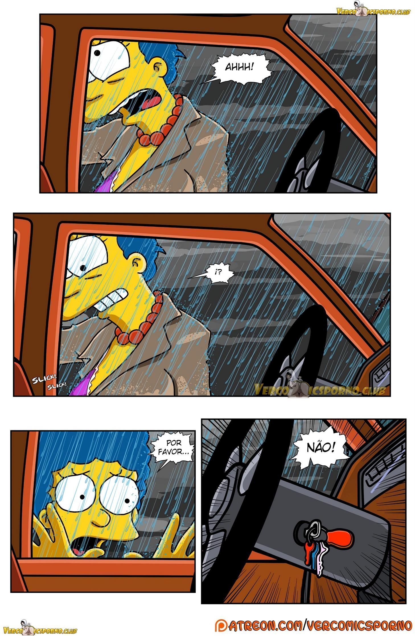 Simpsons pornô: O vovô e a nora - Foto 17