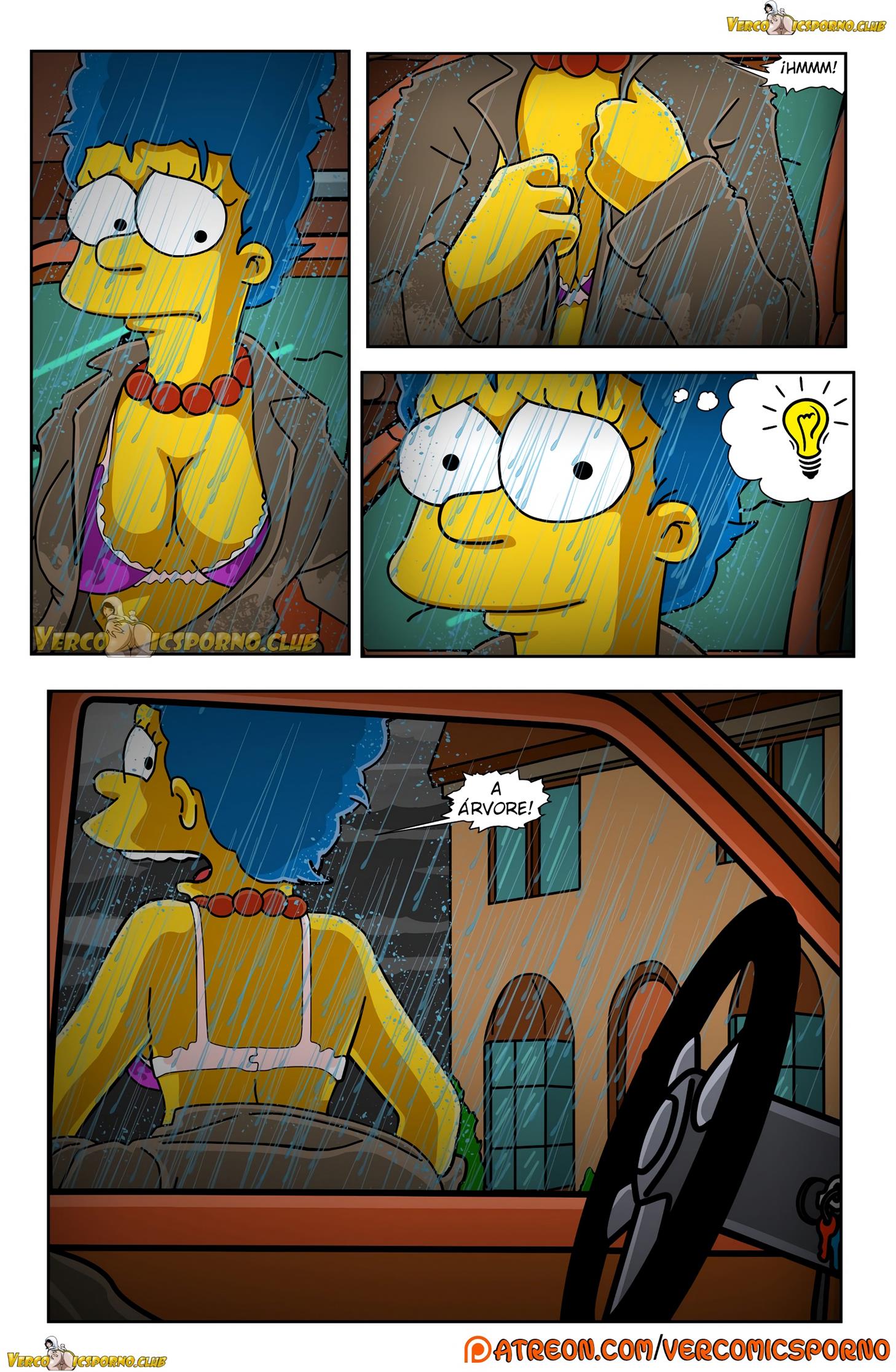 Simpsons pornô: O vovô e a nora - Foto 22