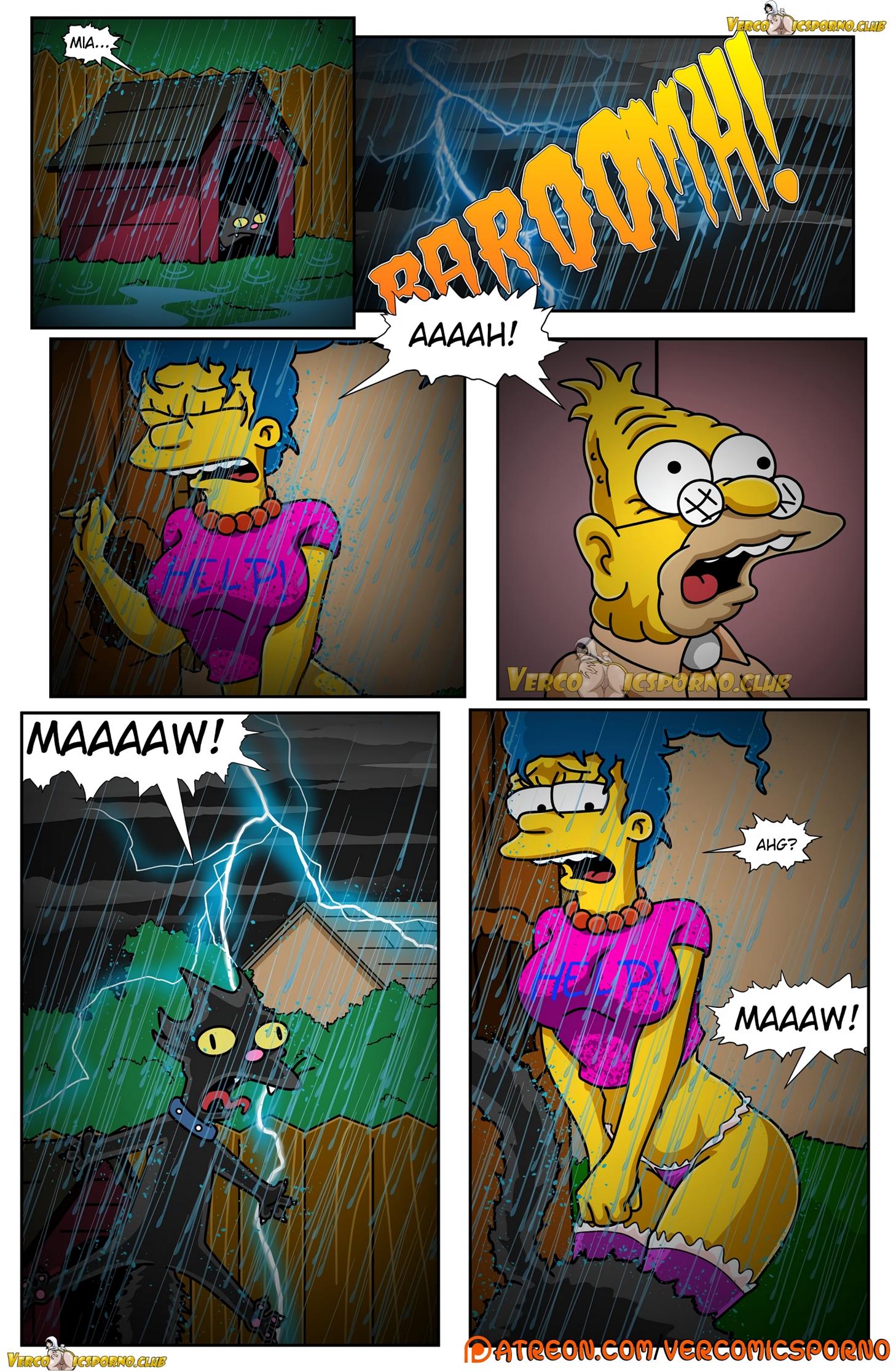 Simpsons pornô: O vovô e a nora - Foto 32