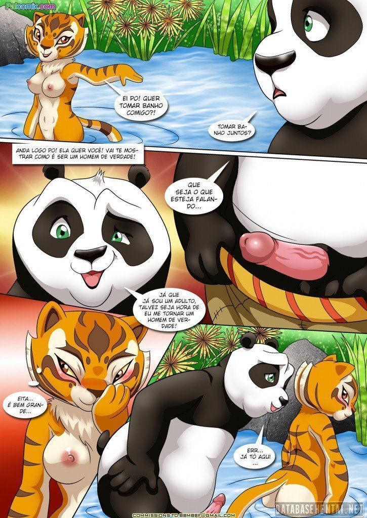 Kung Fu Panda Pornô: Po fode Tigresa