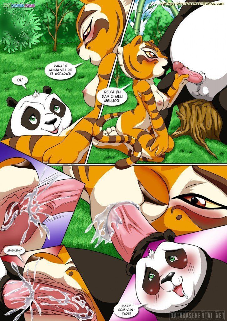 Kung Fu Panda Pornô: Po fode Tigresa - Foto 8