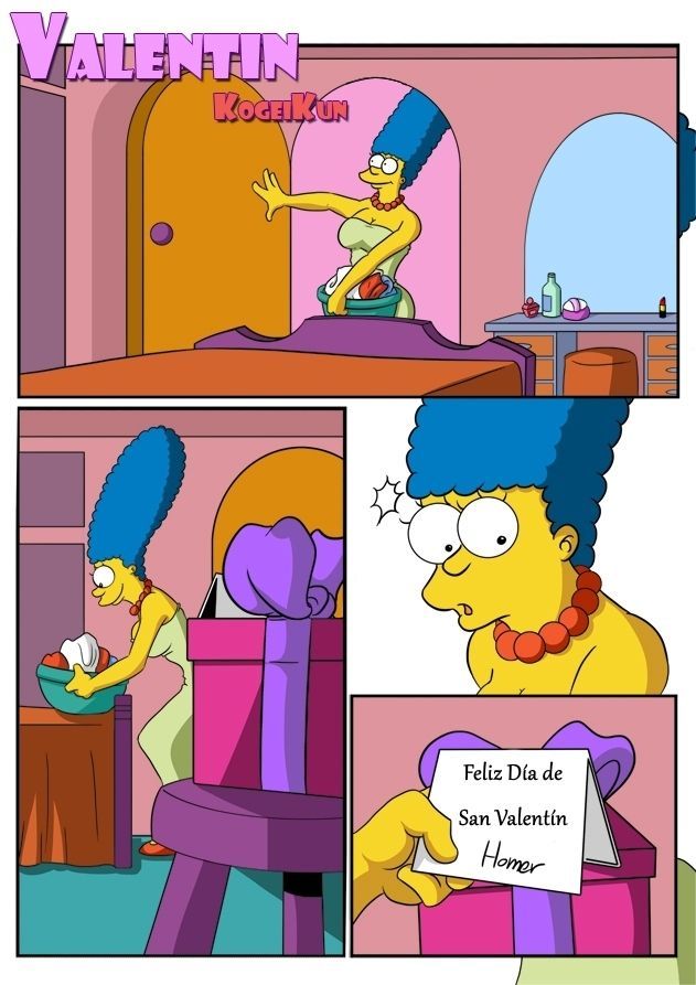 Marge ganha pau no dia de São Valentin - Foto 1
