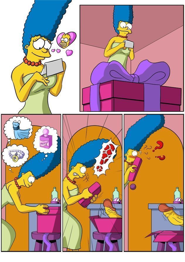 Marge ganha pau no dia de São Valentin - Foto 2