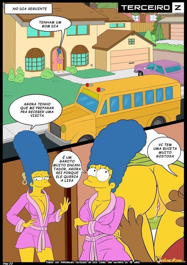 Marge Simpson: O neguinho tarado da escola - Foto 11
