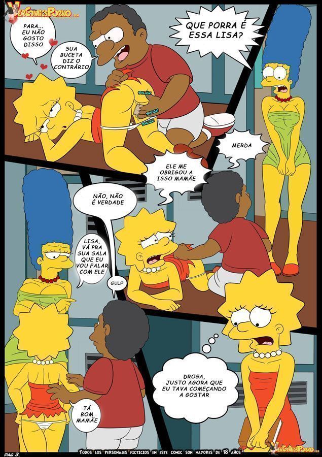 Marge Simpson: O neguinho tarado da escola - Foto 4