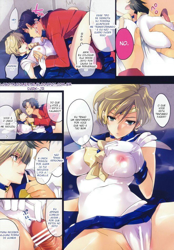 O plano da Sailor Uranus de fazer bebê