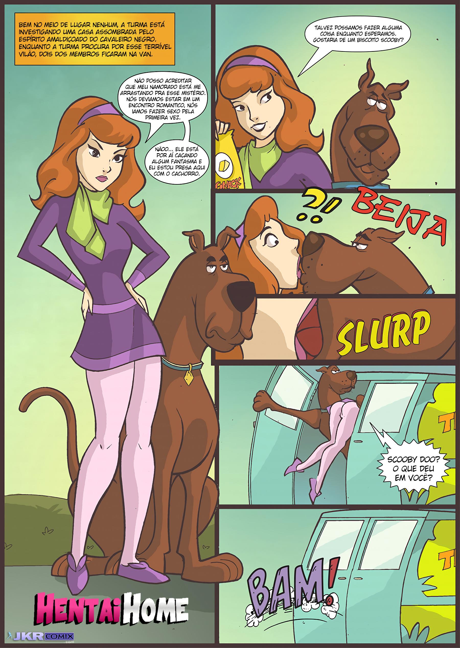 Scooby Doo: O cachorro mau tira cabaço de Daphne