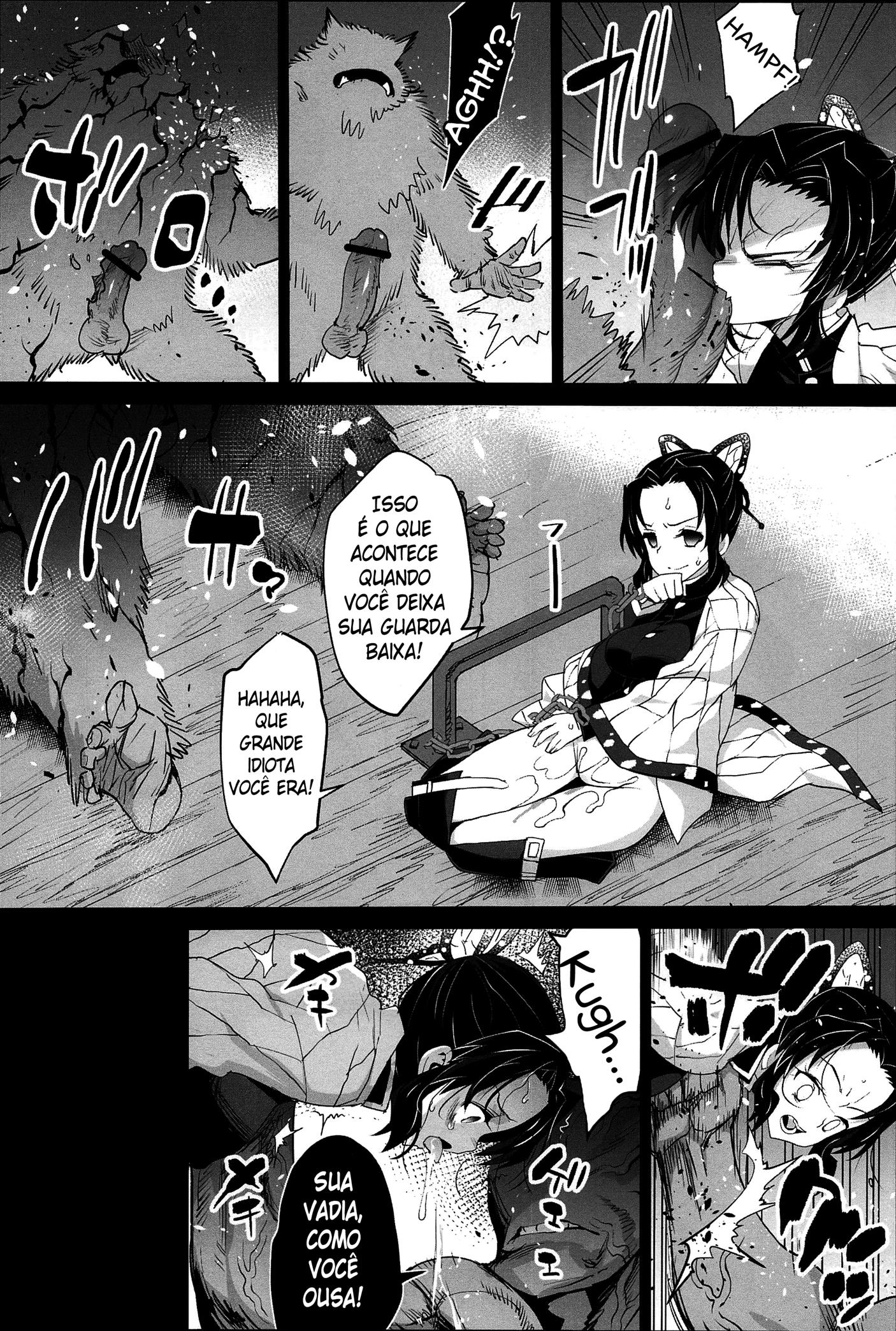 Demônios estupram Kanjori Mitsuru