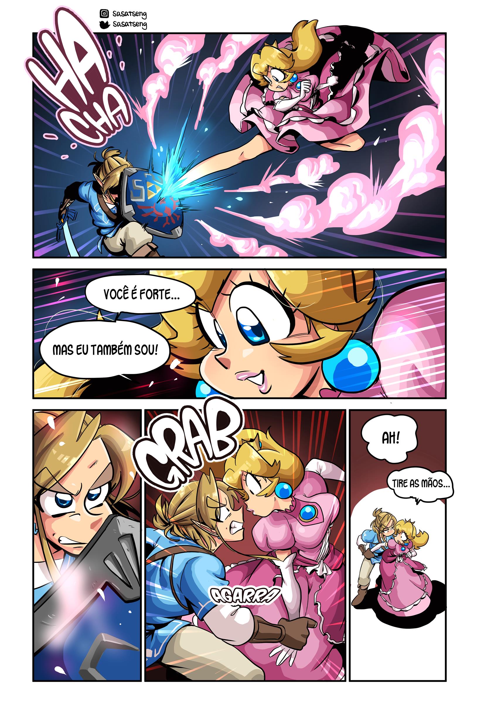 Link estupra à princesa Peach - Foto 10