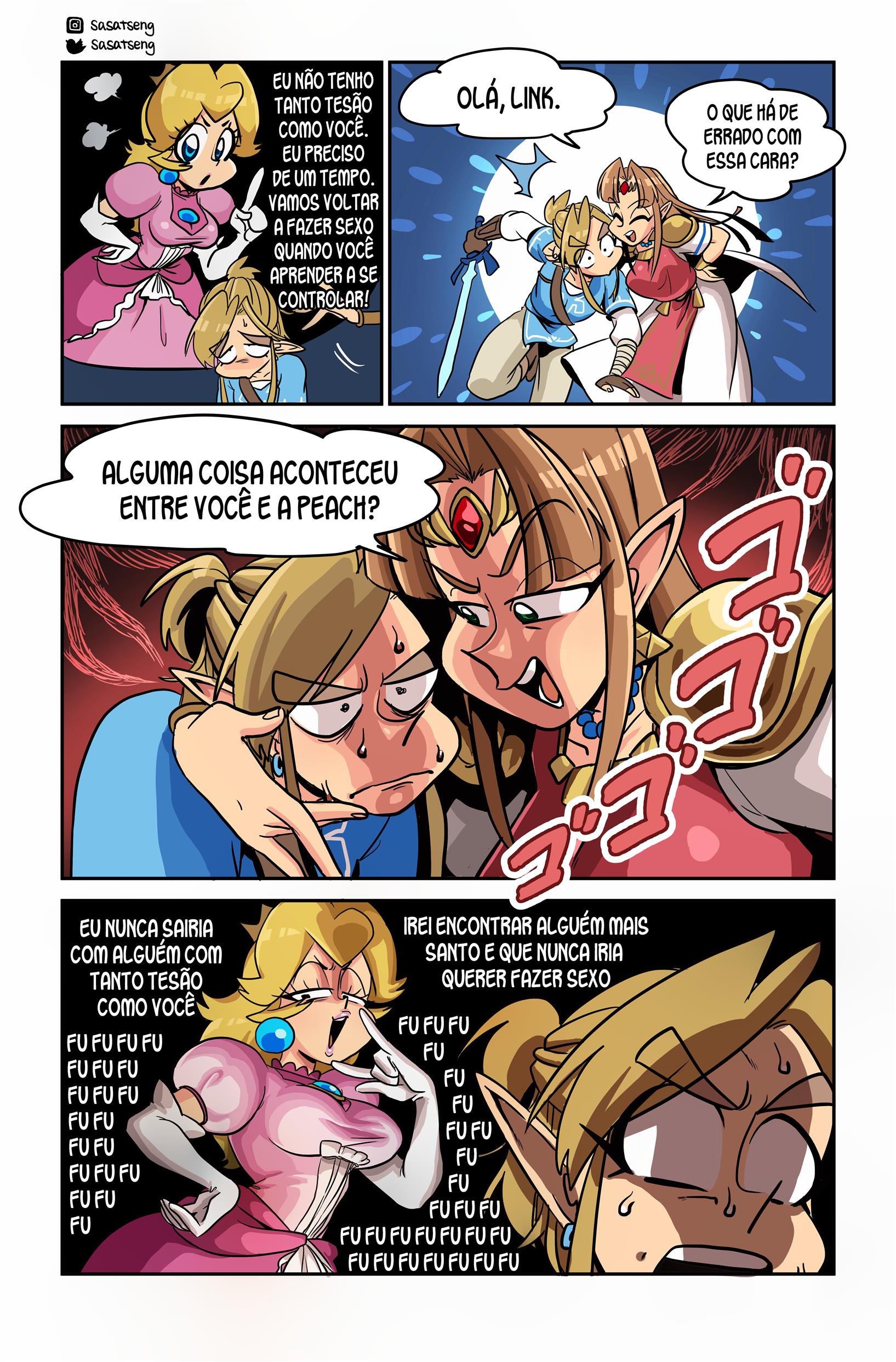 Link estupra à princesa Peach - Foto 4