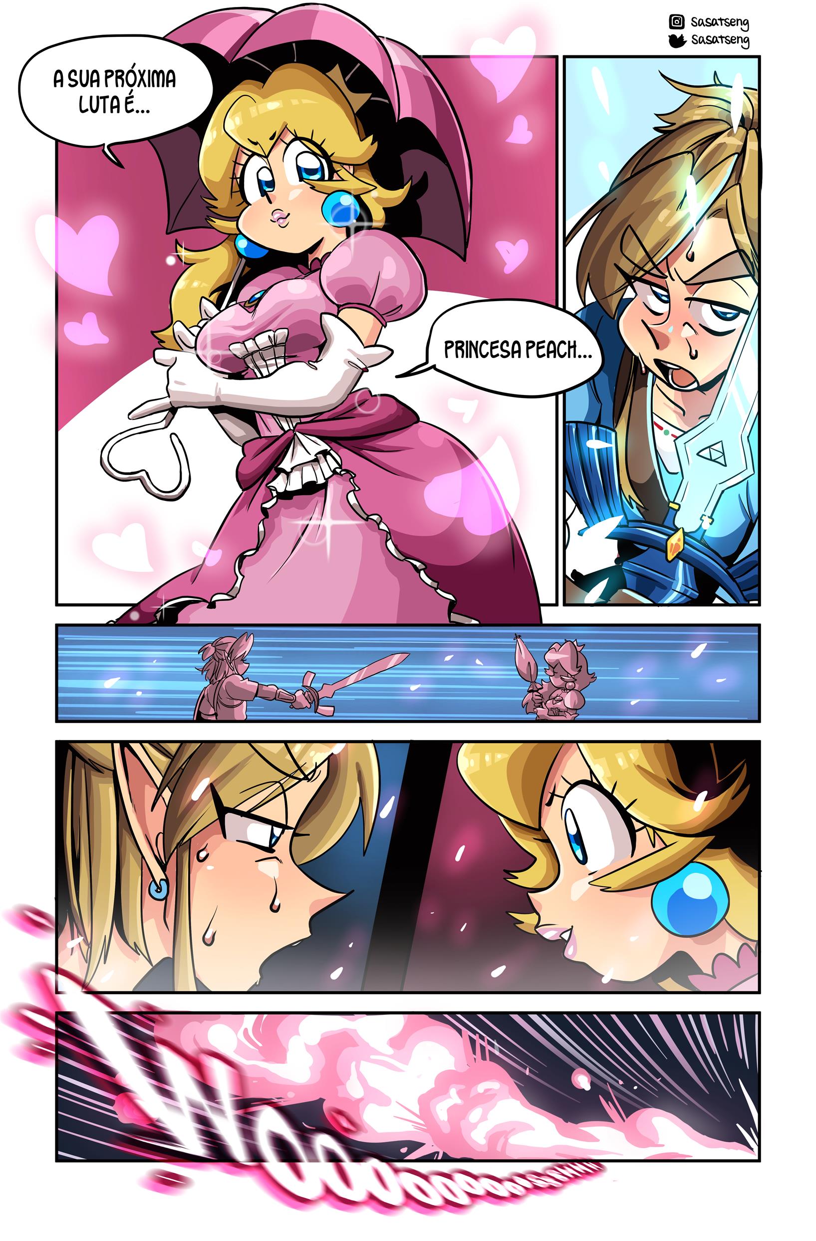 Link estupra à princesa Peach - Foto 9