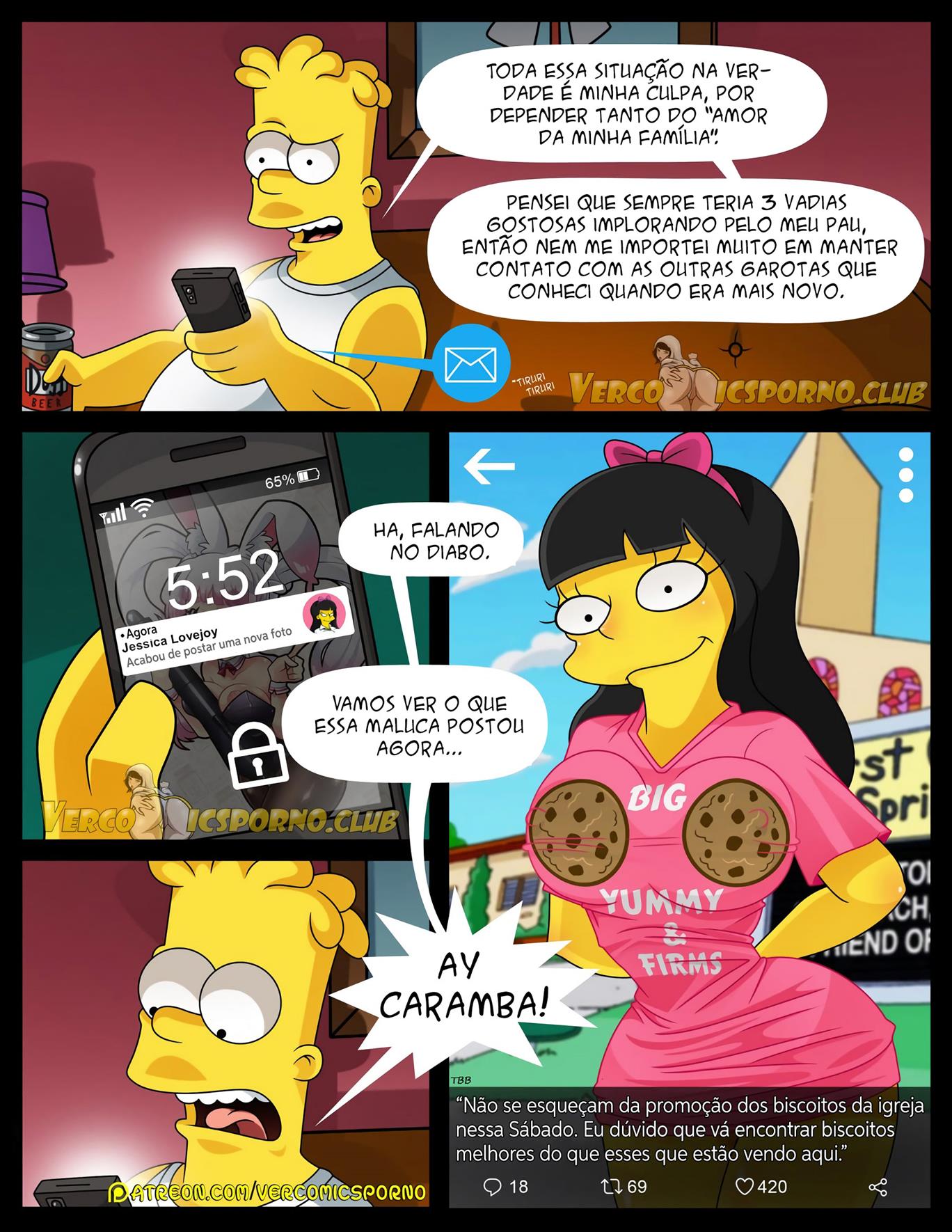 Bart Simpson quer foder com sua Ex - Foto 4