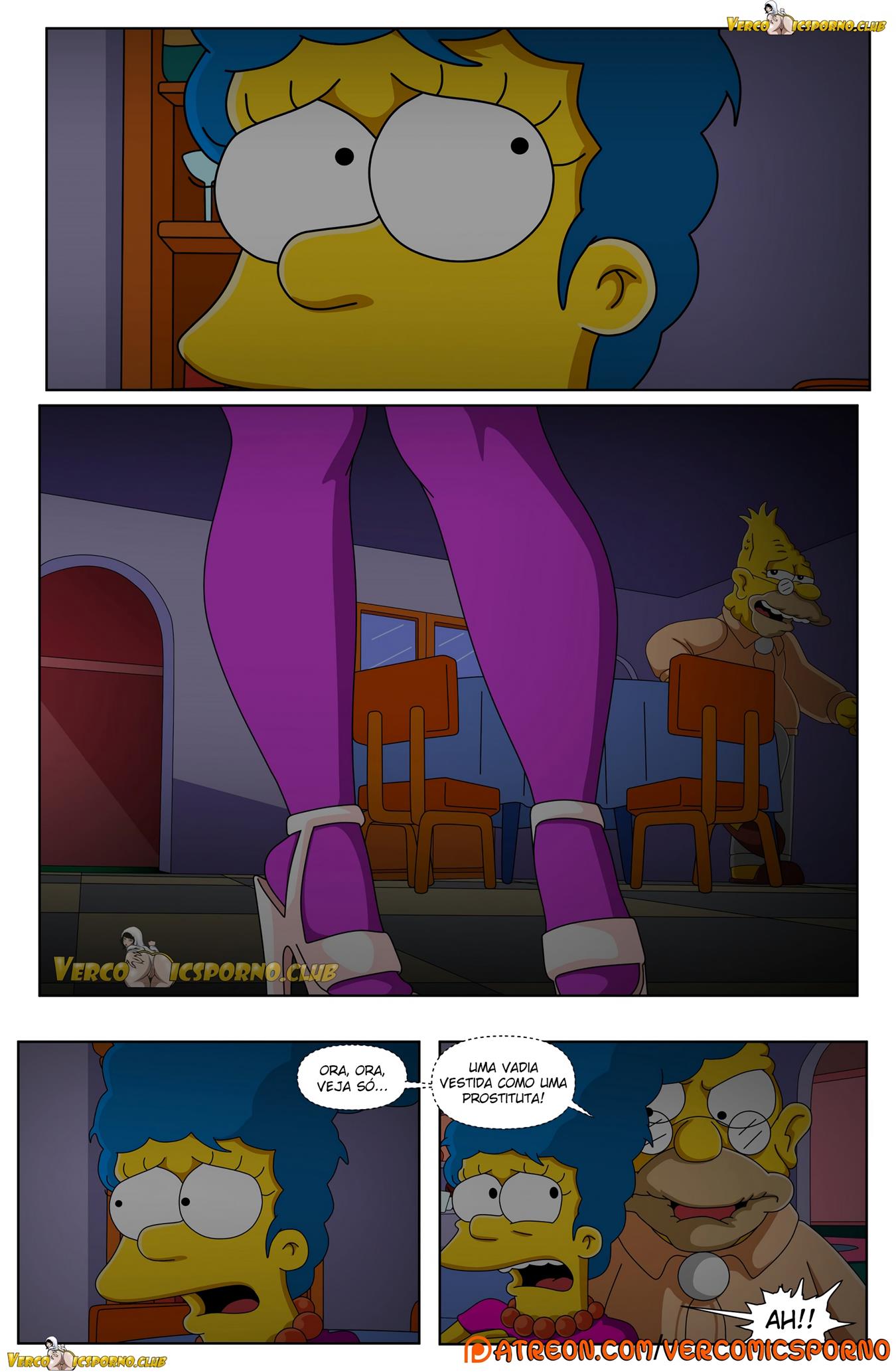 Simpsons pornô: O vovô e a nora 02 - Foto 16
