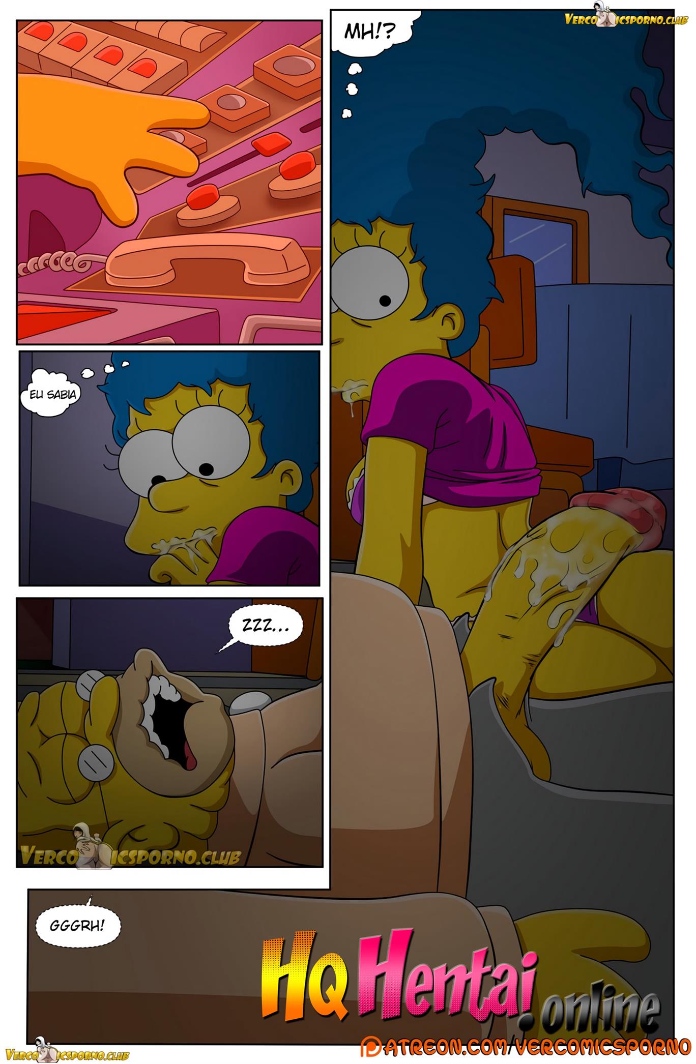 Simpsons pornô: O vovô e a nora 02 - Foto 22