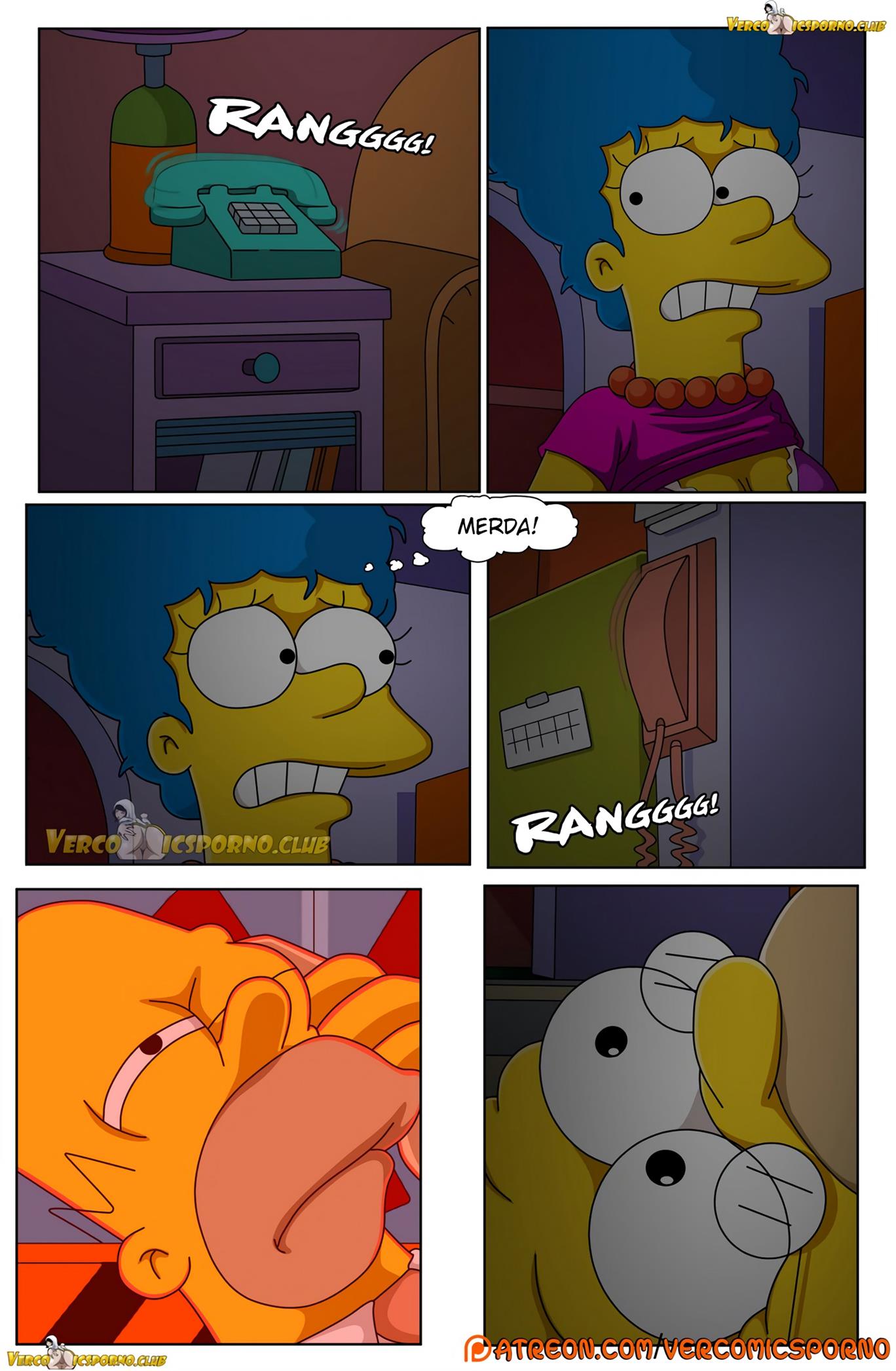 Simpsons pornô: O vovô e a nora 02 - Foto 24