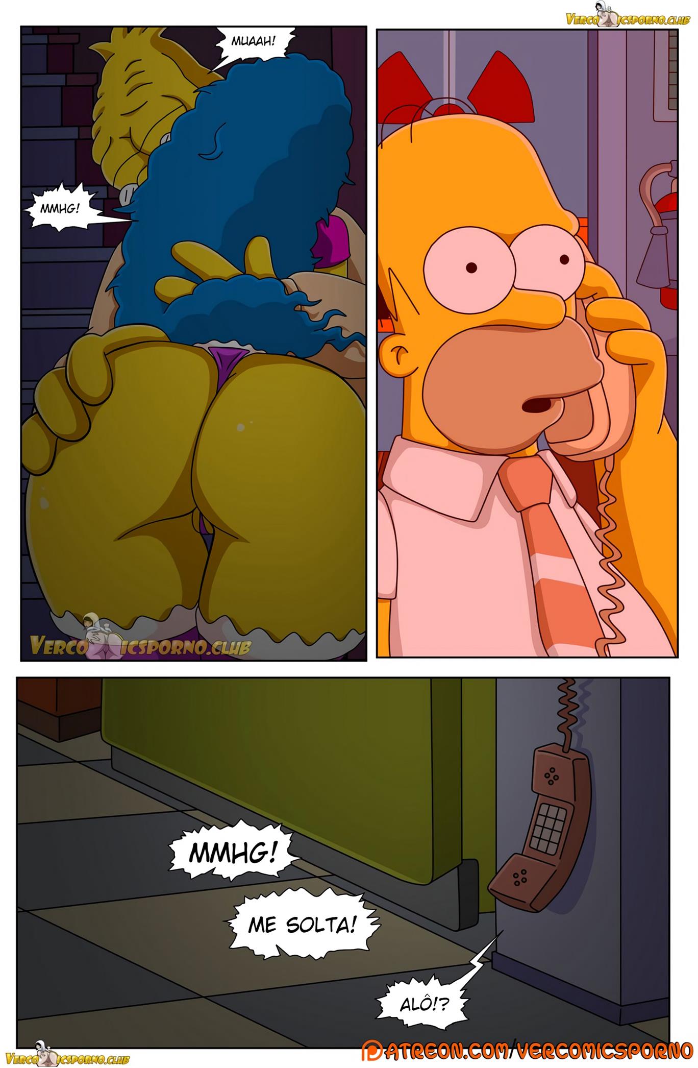 Simpsons pornô: O vovô e a nora 02 - Foto 26