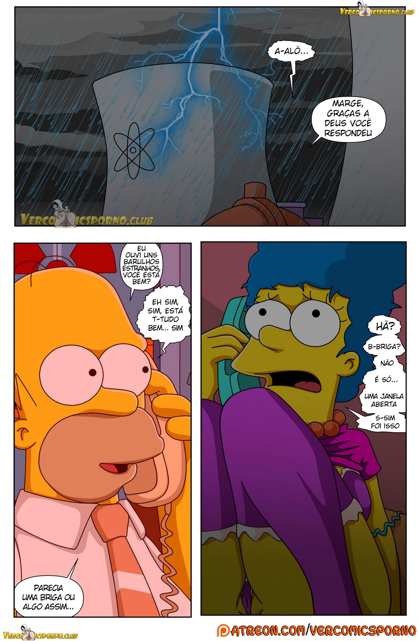 Simpsons pornô: O vovô e a nora 02 - Foto 28