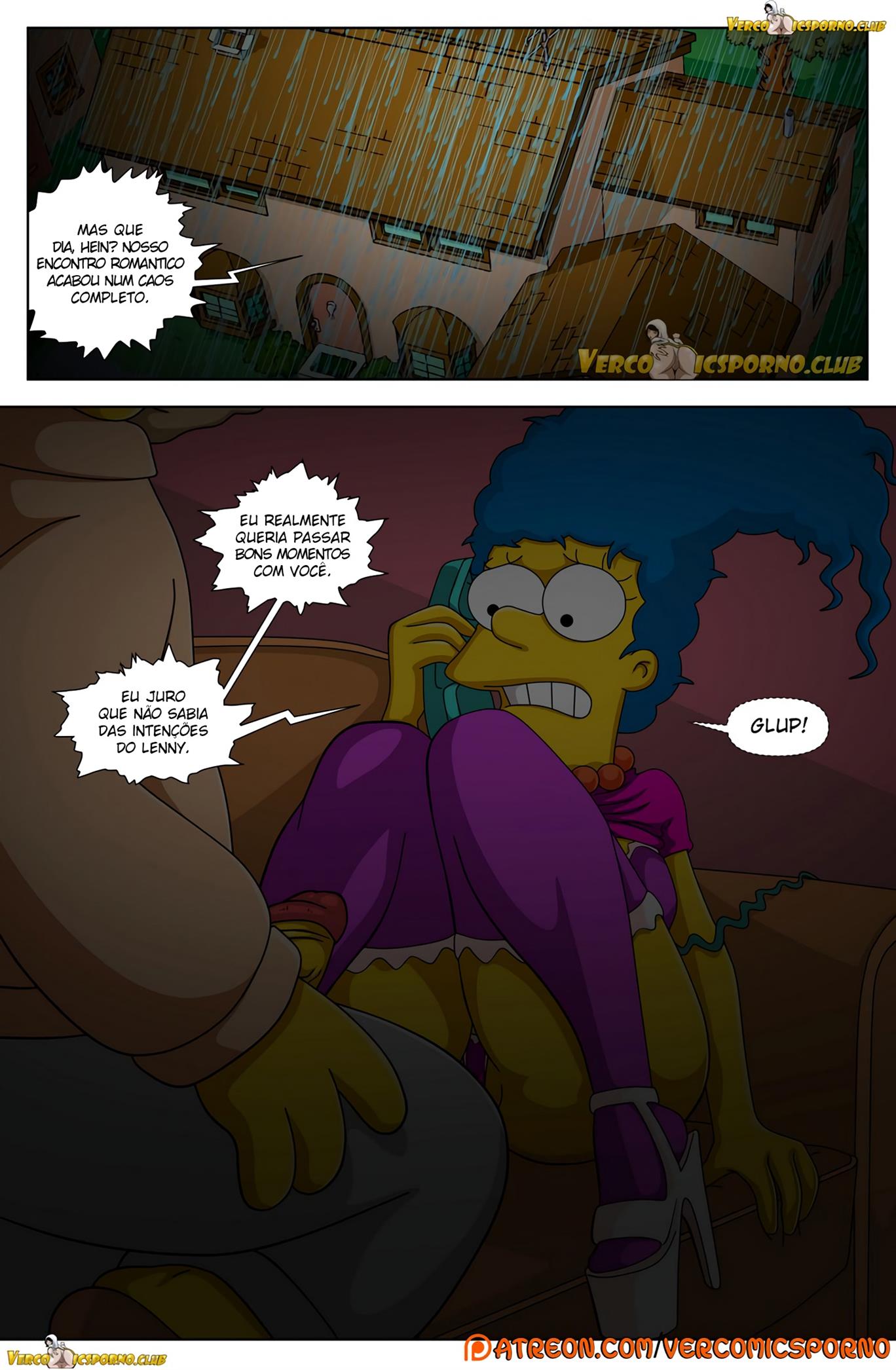 Simpsons pornô: O vovô e a nora 02 - Foto 29