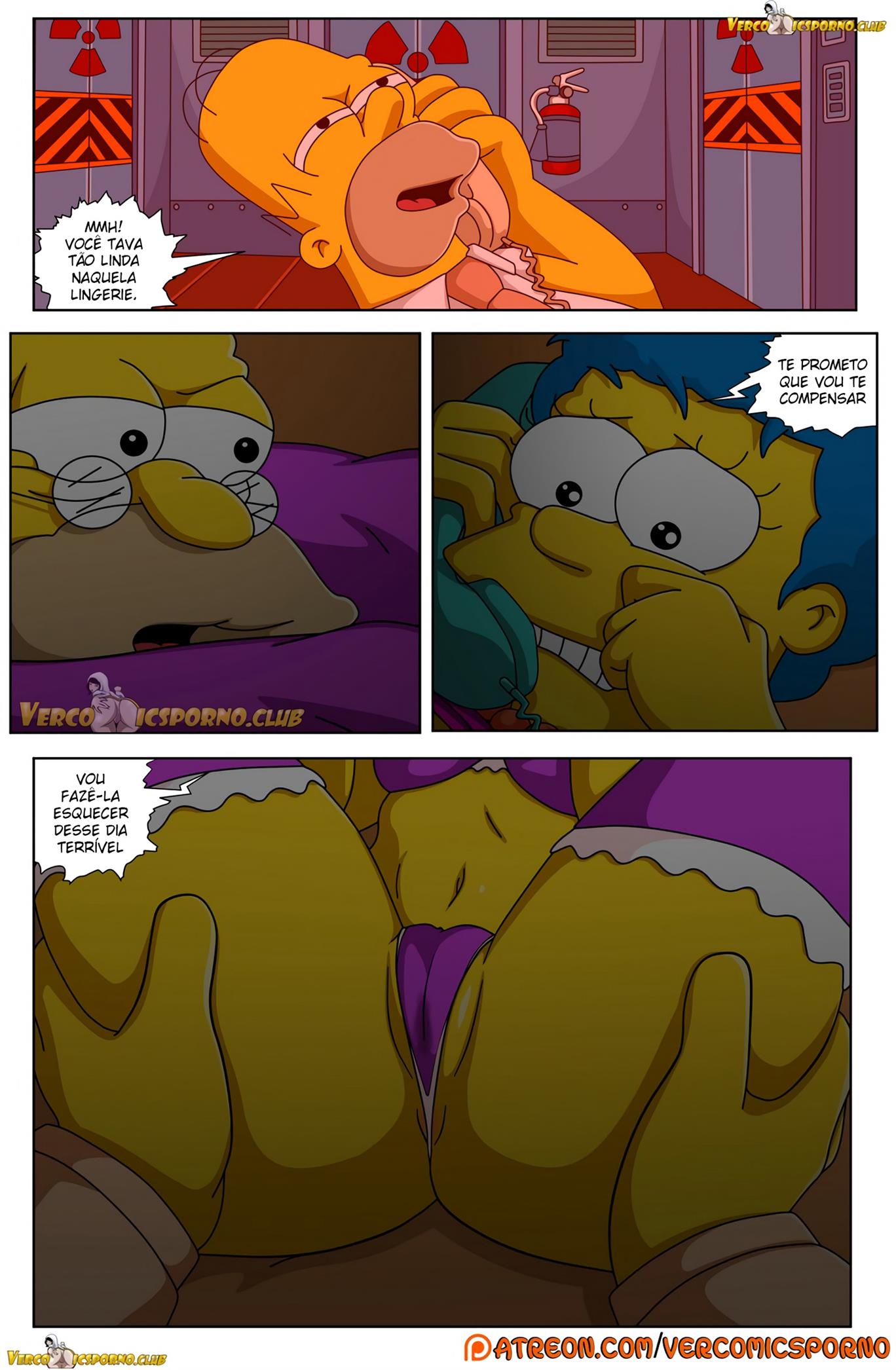 Simpsons pornô: O vovô e a nora 02 - Foto 30