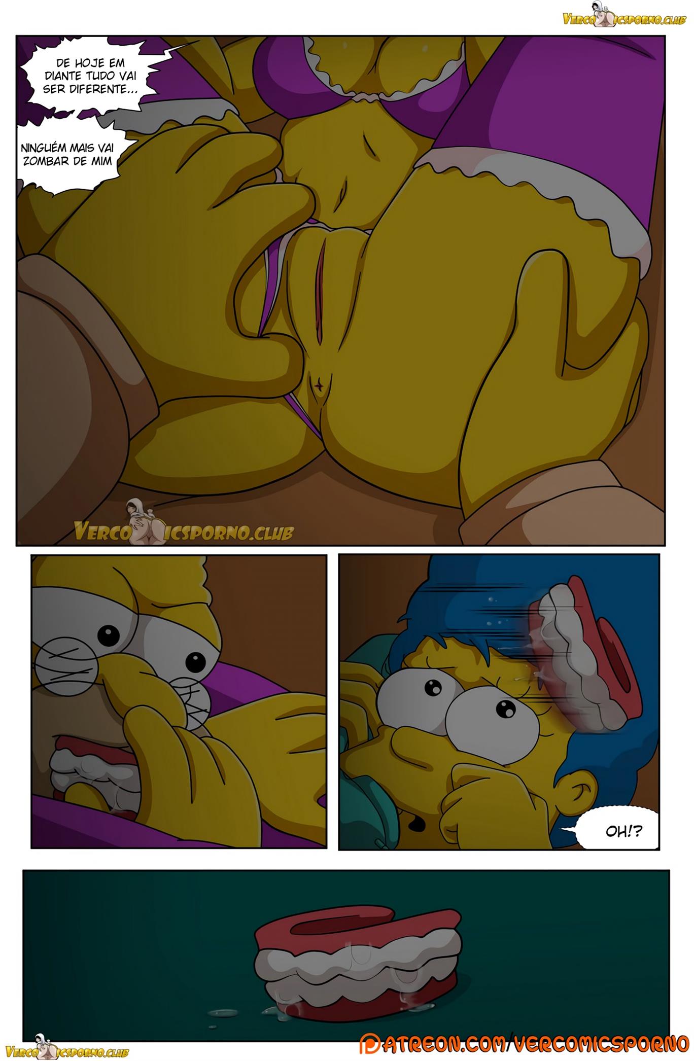 Simpsons pornô: O vovô e a nora 02 - Foto 31