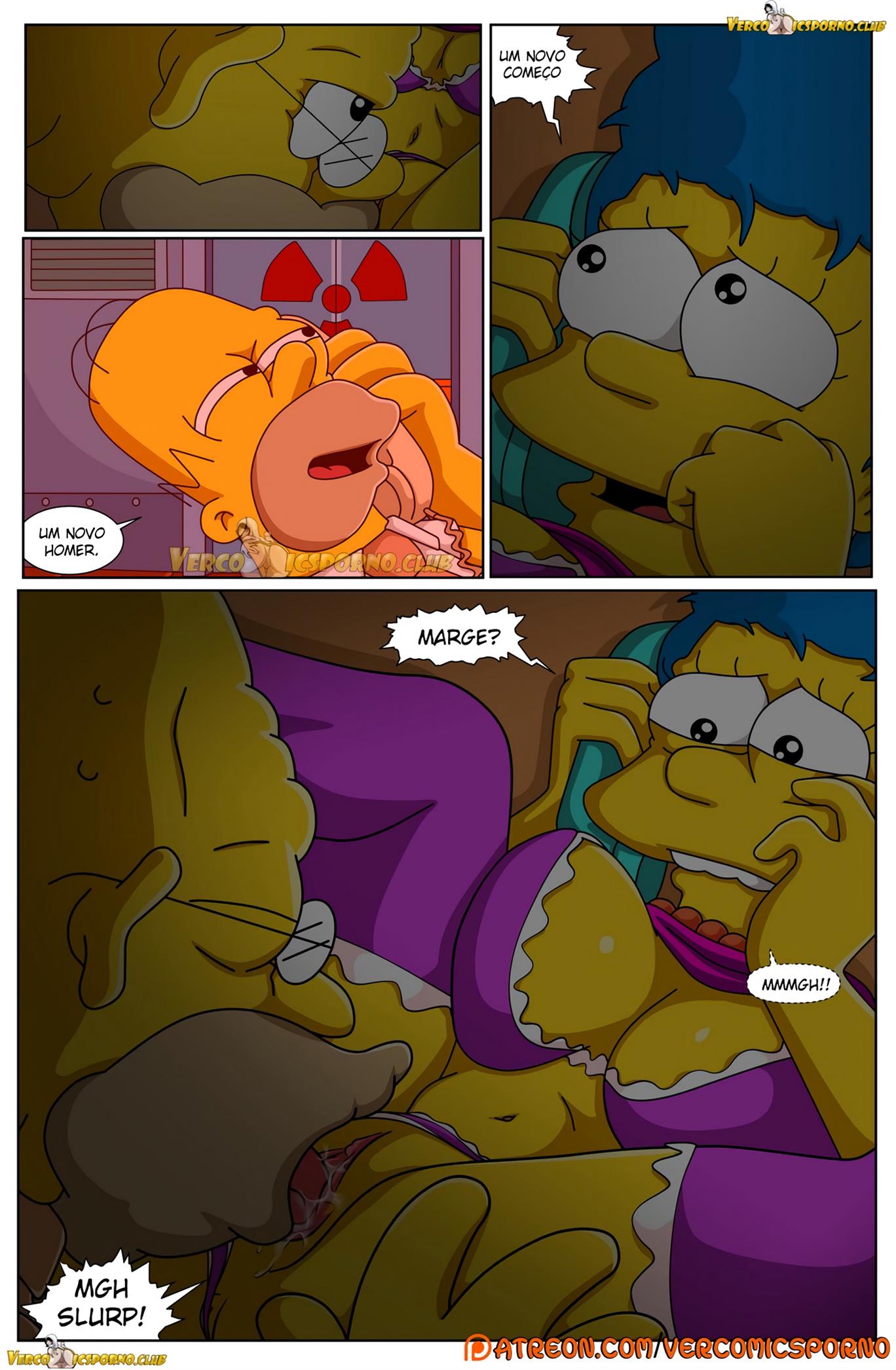 Simpsons pornô: O vovô e a nora 02 - Foto 32