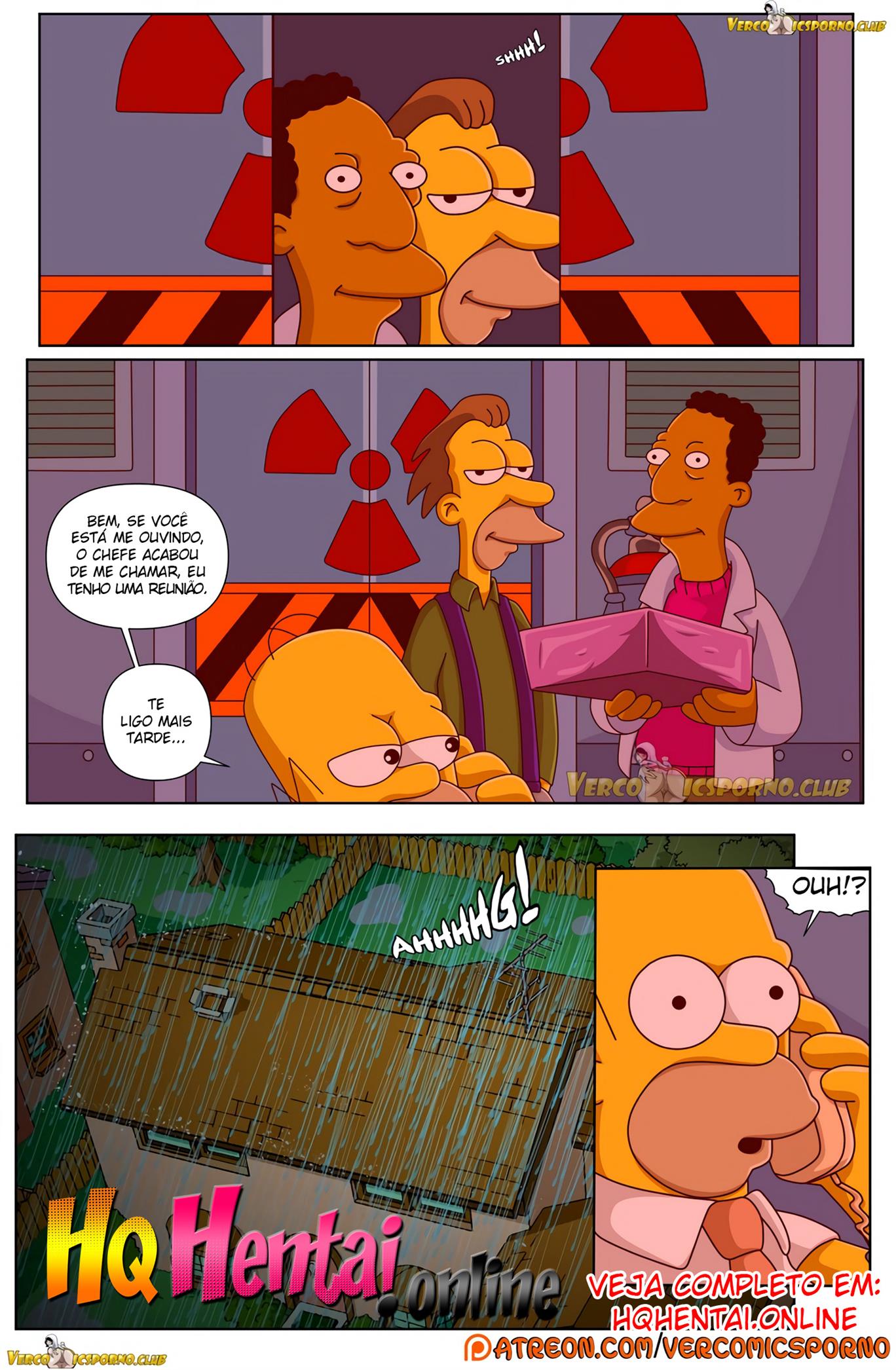 Simpsons pornô: O vovô e a nora 02 - Foto 34