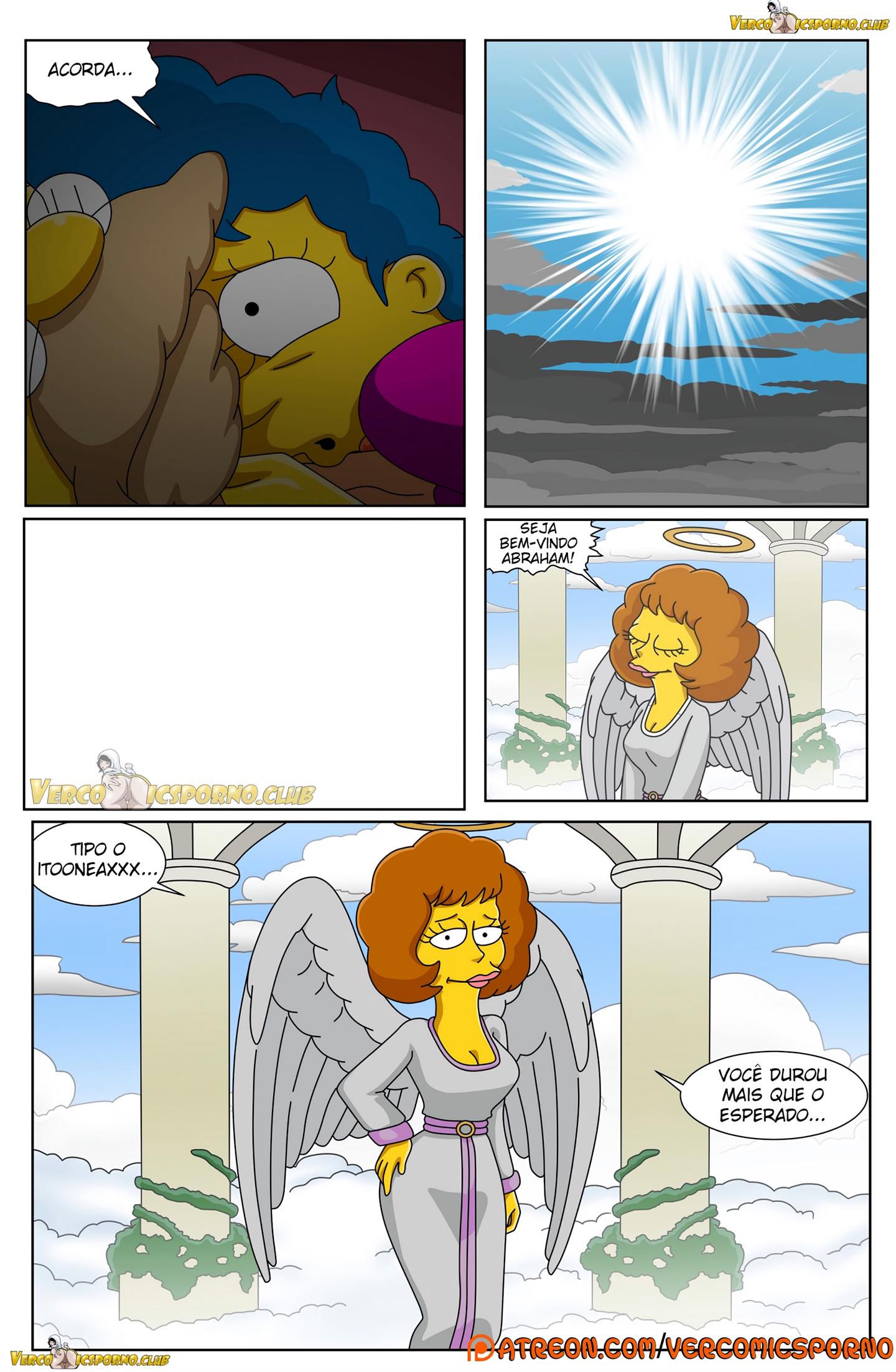 Simpsons pornô: O vovô e a nora 02 - Foto 6