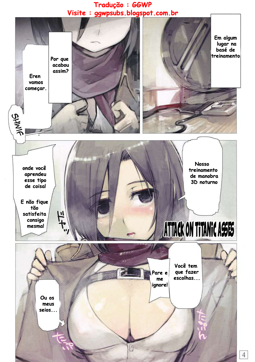 Amo à bunda da Mikasa!