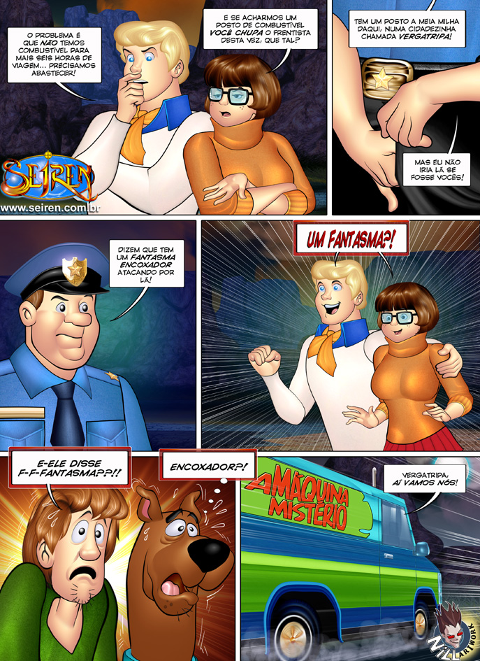 Scooby Doo Cartoon Pornô: O fantasma comedor - Foto 21