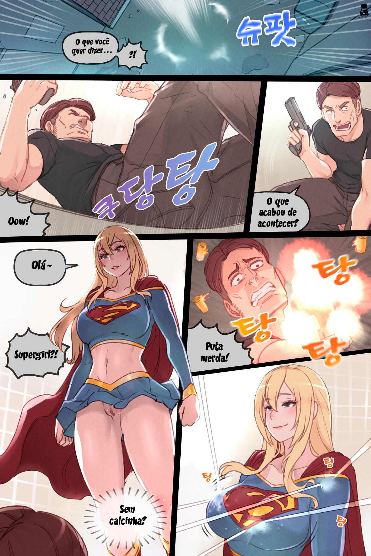 Supergirl heroína no cio - Foto 5