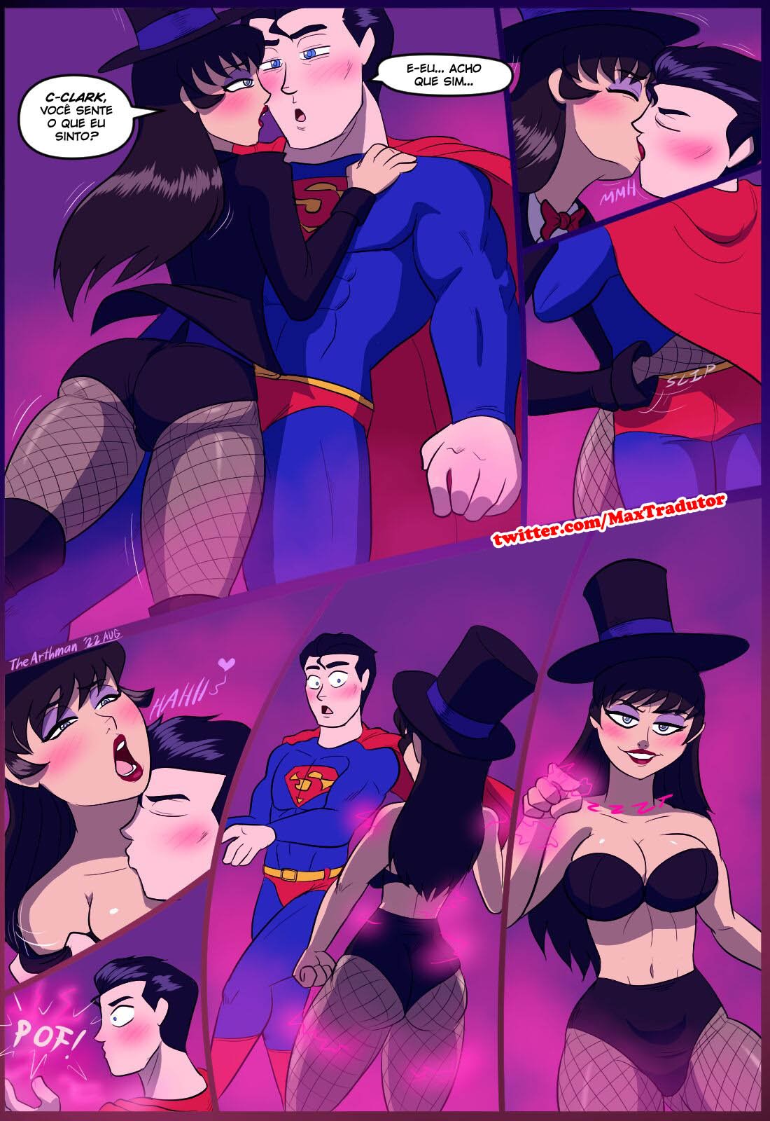 Superman pornô fode Zatanna - Foto 3