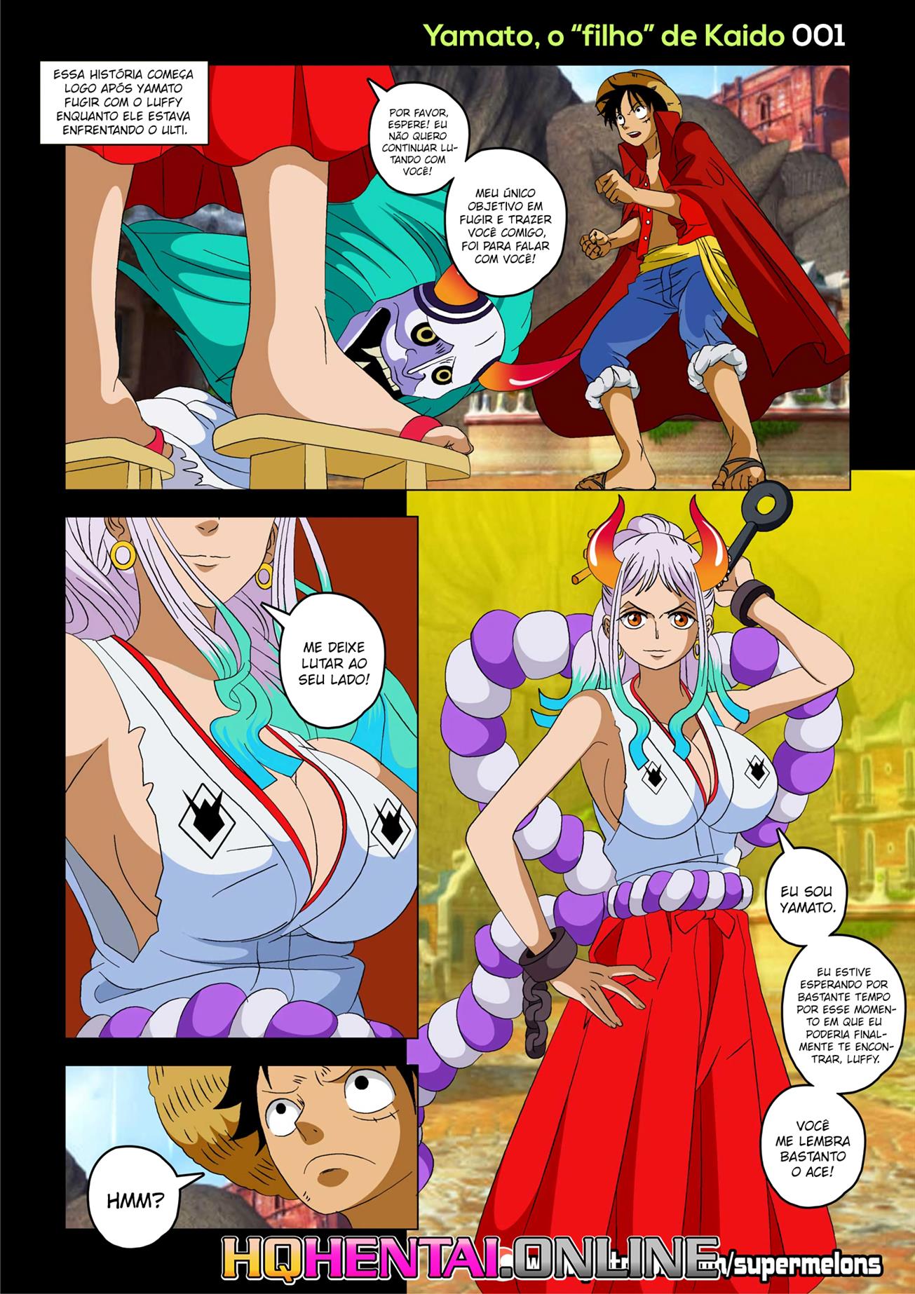 One Piece Hentai: Yamato é uma garota? - Foto 2