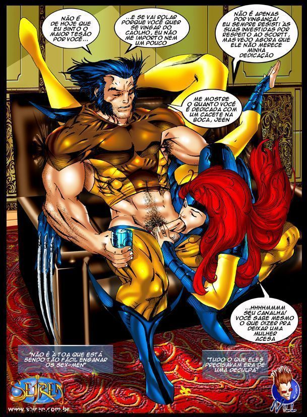 X-Men quadrinhos de sexo - Foto 11