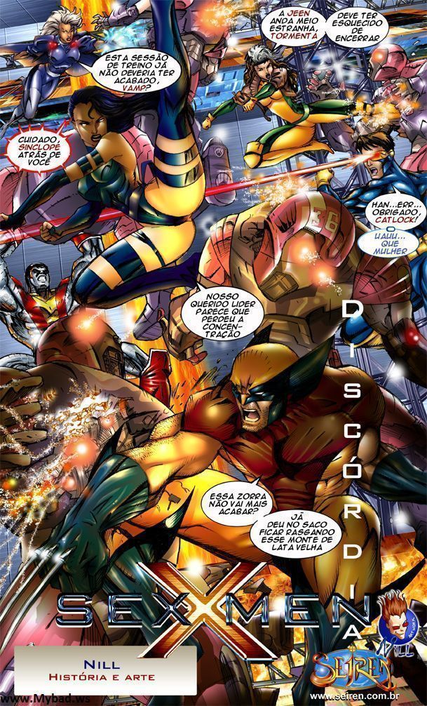 X-Men quadrinhos de sexo - Foto 3